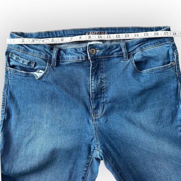 Santana Cropped Jeans - Women's Size 14 - Picture 7 of 9